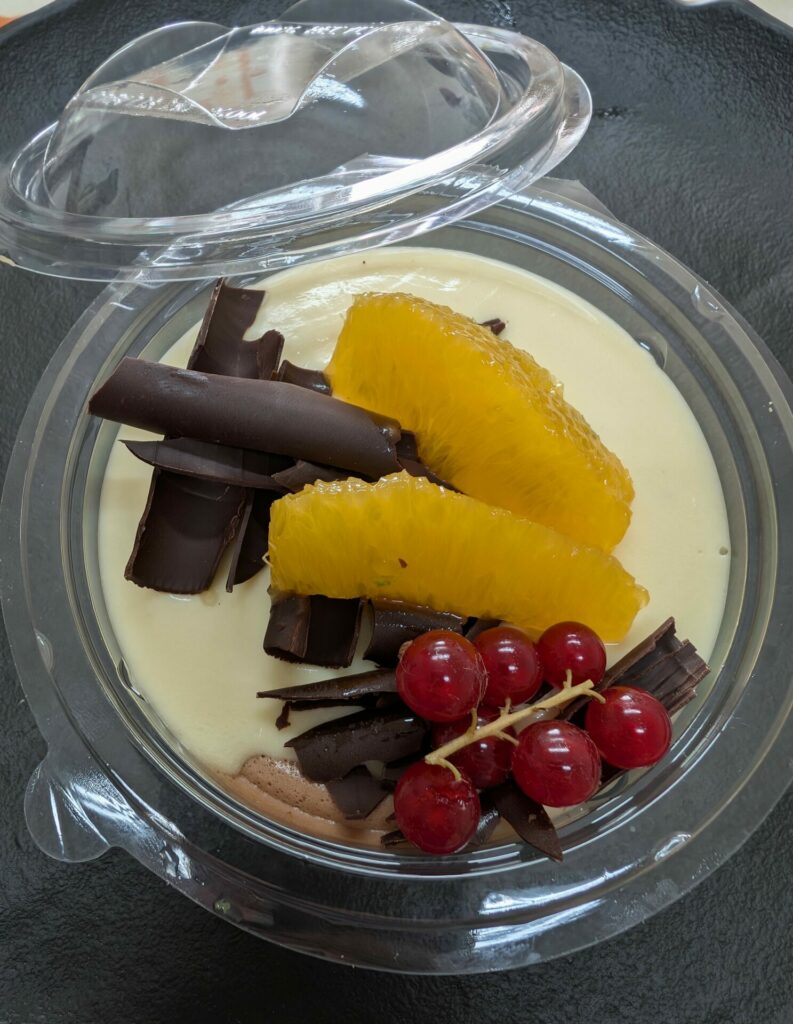 Panna Cotta Chocolat mangue