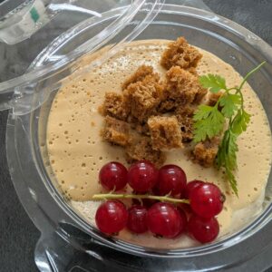 Panna Cotta Foie Gras sur Lit forestier